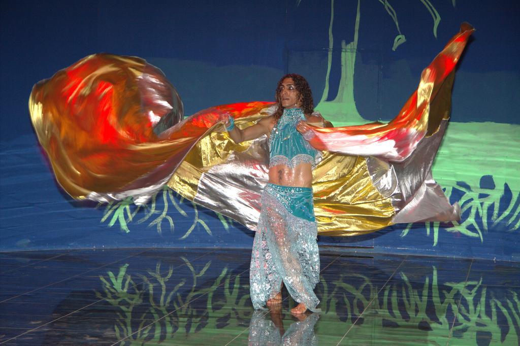 Golden Sunset Hotel&Spa Kemer Exterior foto A belly dancer with veils